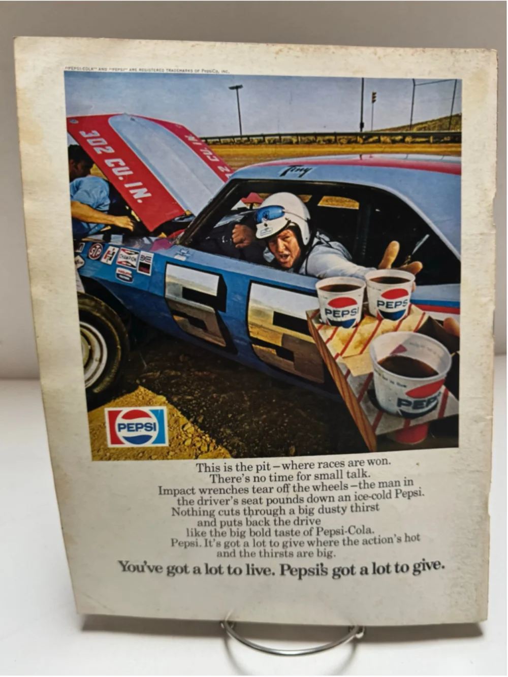 Vintage 1973 Southern 500 Darlington Raceway Souvenir Program